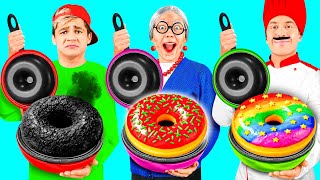 Me vs Grandma Cooking Challenge | Awesome Cooking Battle by PaRaRa Challenge