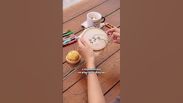 Thử thách 14 ngày cầm kim - Tập 4: Thêu mũi Wooven Spider