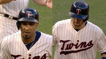 KC@MIN: Rosario, Dozier hit back-to-back homers