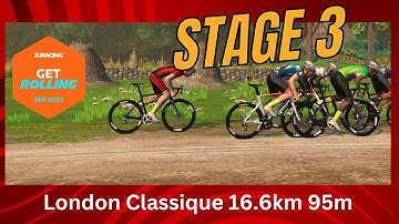 Zwift, Get Rolling, Stage 3, London Classique