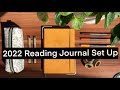 2022 Reading Journal Set Up 📖✨ #readingjournal #reading #booktube