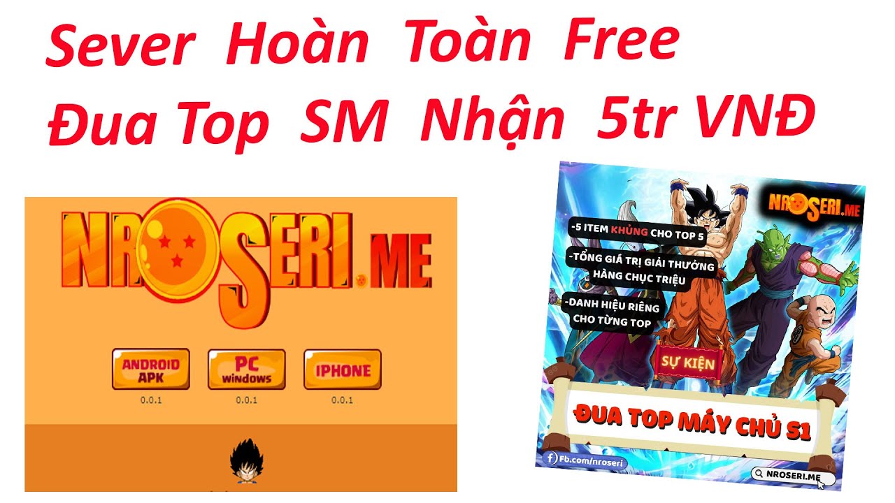 NRO Seri ~ Hướng dẫn bật top sức mạnh ăn 5tr Vnđ từ game / NRO Lậu ...