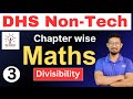 Chapter wise Mathematics for DHS Non Technical || Class 3
