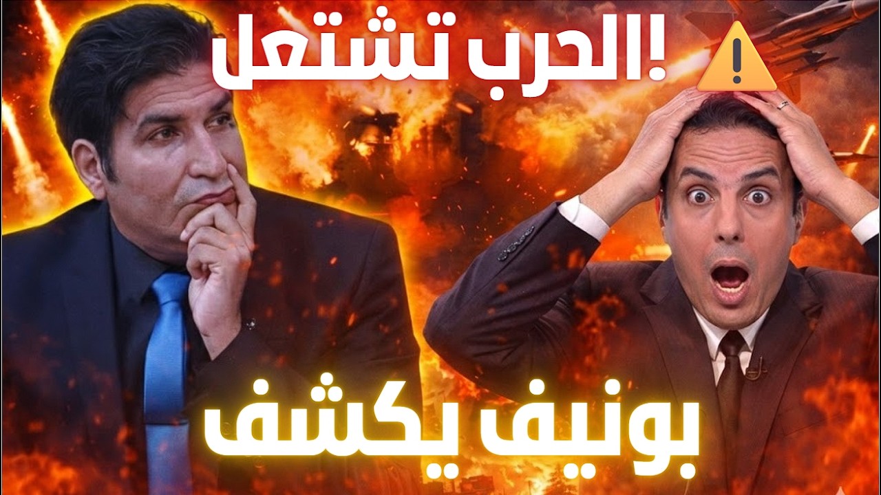 🚨 تحليل مصطفى بونيف للتصعيد بين إيران والكيان