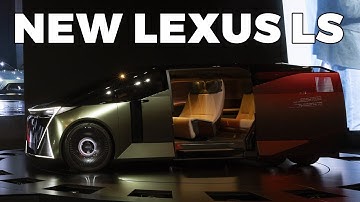 all-new 2026 Lexus LS (concept) officially revealed! World Premiere at Japan Mobility Show 2025