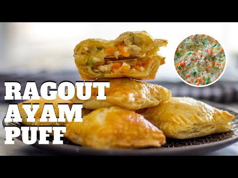 Video: Tongkat Tong Ayam Dengan Sayur-sayuran Dalam Pastri Puff