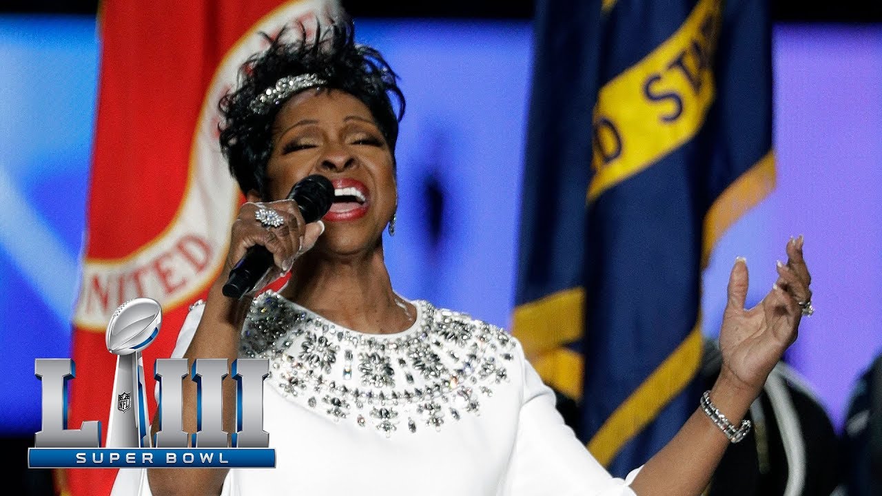 Super Bowl LIII: Watch Gladys Knight Belt Soulful Rendition of National Anthem
