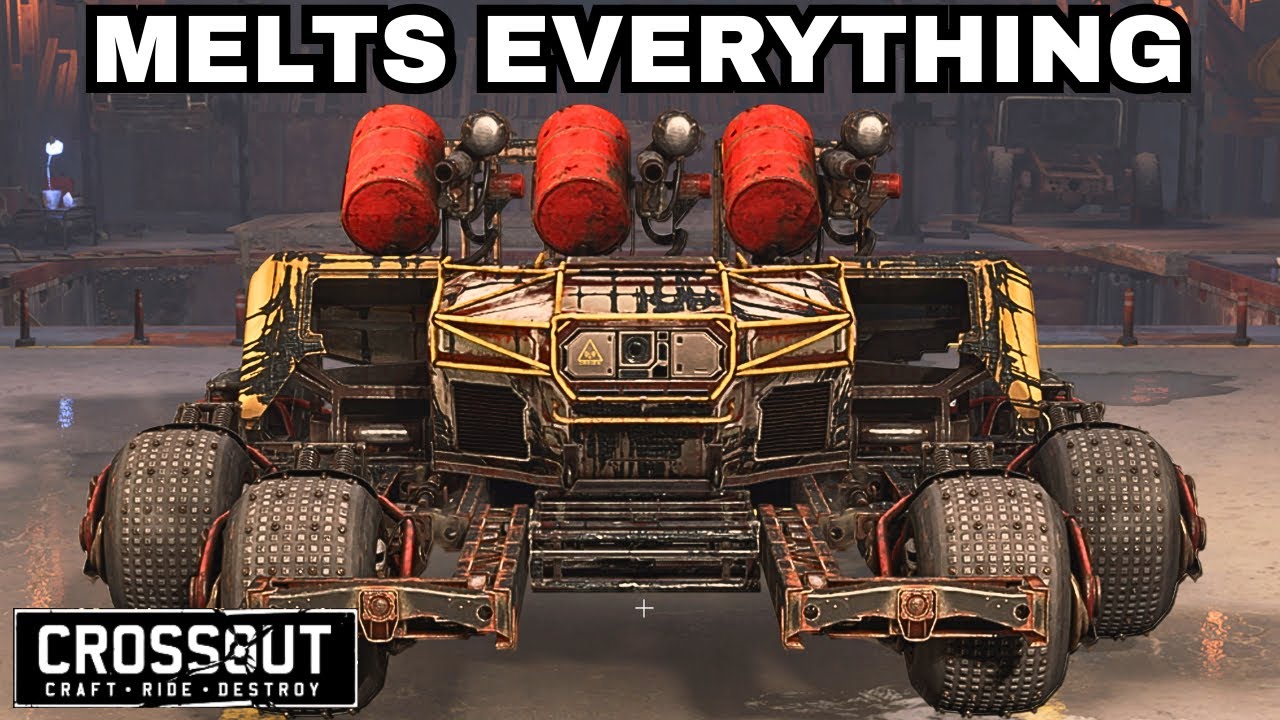 The Highest Damage Per Second Build in All of Crossout