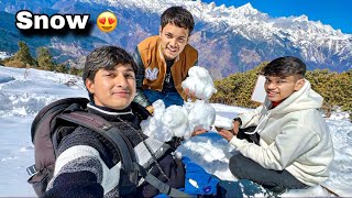 Finally snow me aa gaye with friends 😍/ maja aagya by Sahil joshi Vlogs 732,083 views 2 months ago 10 minutes, 10 seconds