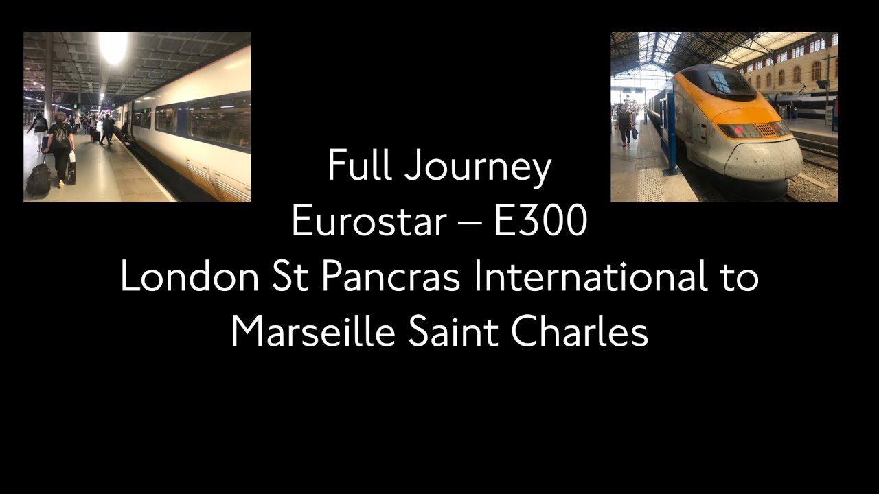 eurostar to marseille travel time