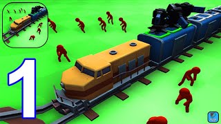 Train Artillery - Gameplay Walkthrough Part 1 Tutorial Max Train Level (iOS,Android) screenshot 5
