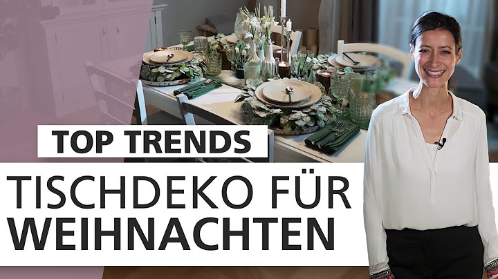 Tischdeko für Weihnachten 🎅 | Top Trends | INTERIYEAH! Einrichten mit SEGMÜLLER