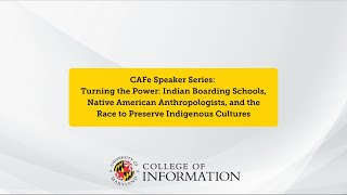 CAFe Speaker Series: Nathan Sowry - November 5, 2025 | UMD INFO College