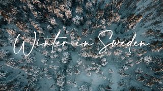 Sweden Winter Landscape by Drone in 4K - DJI Mavic Air 2