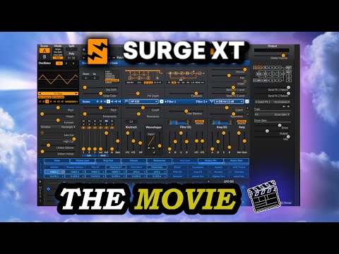 SURGE XT THE MOVIE : Amazing FREE Synthesizer -  Full In-Depth Tutorial