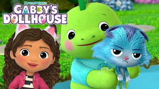 The Gabby Cats Grow a Dinosaur | GABBY'S DOLLHOUSE | Netflix
