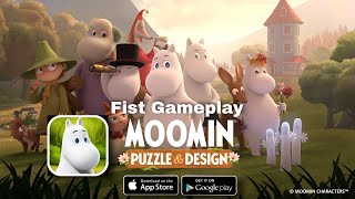 New Mobile Game | Moomin: Puzzle & Design Gameplay - First Gameplay screenshot 5