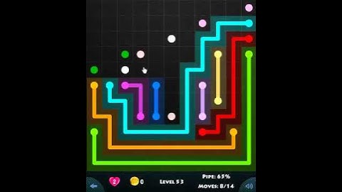 11 × 11 MANIA LEVEL 53 - FLOW GAME ON FACEBOOK Connect the dots