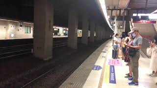 125次自強號往屏東進入板橋站