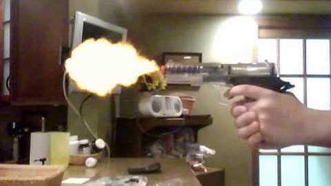 Muzzle Flash Effect Using Gimp