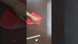 Blouse sleeve perfect cutting #shorts #shortsfeed #shortvideo