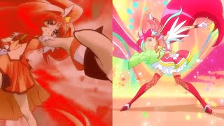 Precure Tropical change [Cure march transformation with tropical rouge style]