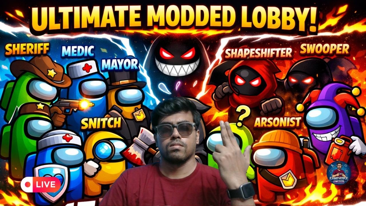 Among Us Normal + Mod LIVE 🔴 Chaos, Betrayals & Chill Build | #amongus  #livegaming