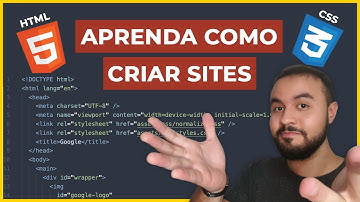 Como Criar um Site Com HTML e CSS [com projeto para seu portfólio]
