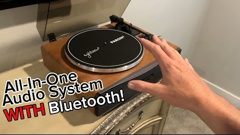 Rediscover Music with the Syitren PARON Blutetooth Vintage Vinyl Record Player