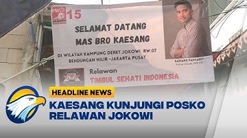Kunjungi Relawan Jokowi, Kaesang: Tidak Semua Program Disetujui PSI