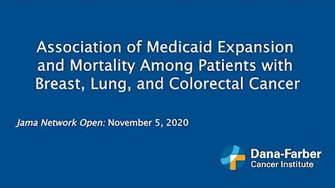 Association of Medicaid Expansion and Cancer Morta...
