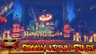 Street Fighter V / 5 SPOOKY ARENA STAGE Theme [All Parts Mix]