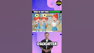 Who is not her real daughter?|#mindbendingquiz #jinglequiz #quizgame #riddlejourney #quizquiz #quiz