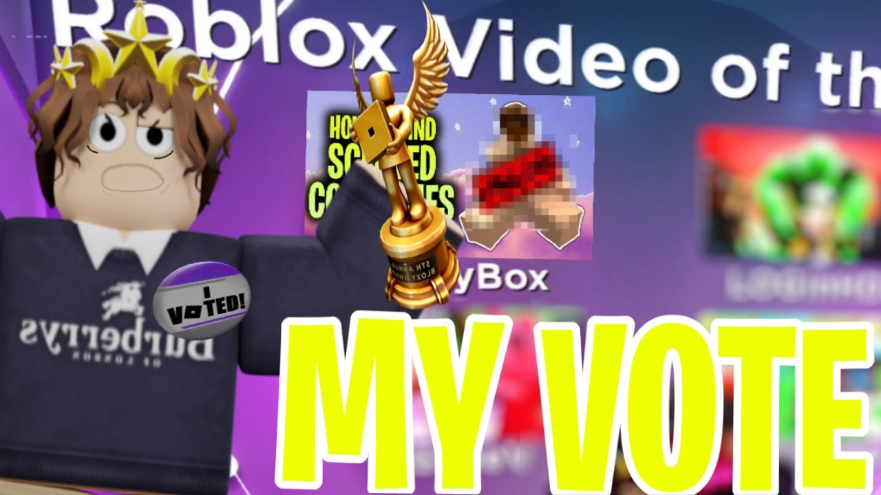 Voting For The 8th Annual Bloxy Awards Roblox Youtube - roblox 8th annual bloxy awards vote