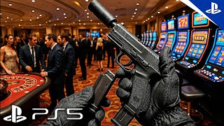 COD: CALL OF DUTY BLACK OPS 6 | Casino Heist | Stealth Action Kills (High Rollers) | 4K60FPS |