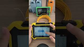 Our new model OTDR GLK-5200😄With high performance processor and test smoothly.