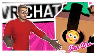 Step Bro I'm Stuck 😳 (VRChat Funny moments)