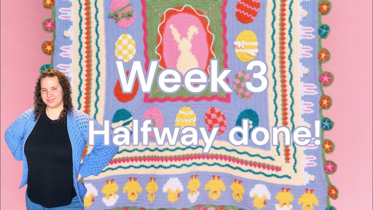 Week 3 of the Sirdar Easter CAL | IT's Getting Cute! 🐰