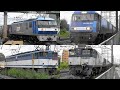 2020,10,10 貨物列車いろいろいっぱい33本 とどけげんき‼ 大雨の神奈川に響く優しい汽笛‼ 豪快ジョイント音を奏で力走する貨物列車と電車たち 元気いっぱい超大汽笛と爆走京急も登場します。