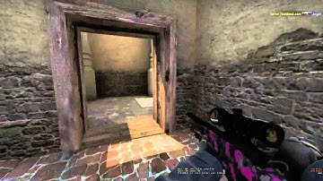 CS:GO - AWP 1v5 Clutch Inferno - noscope kennys ?!?