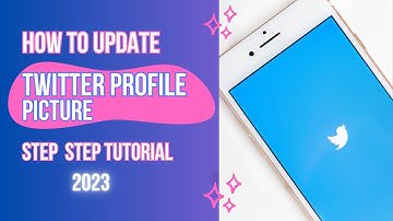 HOW TO UPDATE TWITTER PROFILE PICTURE 2023