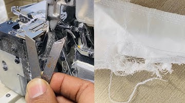 Overlock Machine Kapra Nhi Cut Kar Rahi|Overlock Machine Cutter Settings