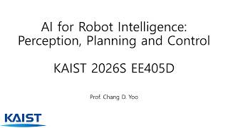 Celebrity KAIST 2026S EE405D 2026.05.01 Profile