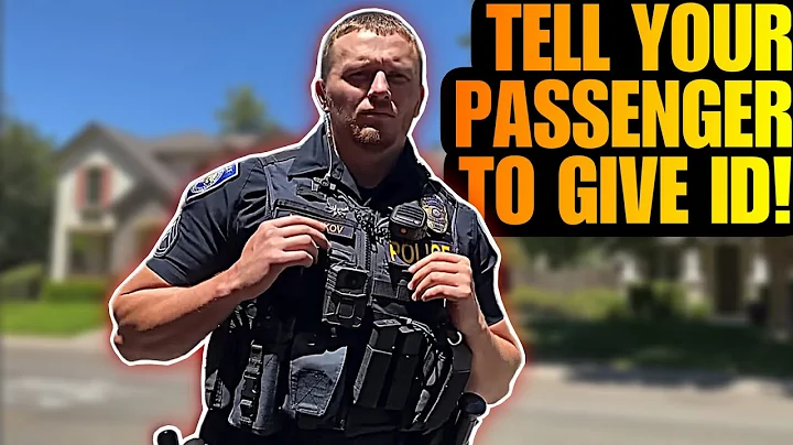 “LET’S SEE YOUR ID” Cop Asks For Passenger’s ID - Gets Shutdown! - ID Refusal