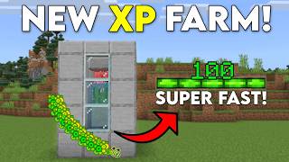 NEW BEST EVER XP FARM in Minecraft Bedrock! (26.1+)