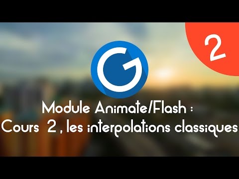 Vidéo: Quels sont les différents types d'interpolations en flash ?