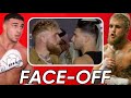 *INTENSE* Jake Paul &amp; Tommy Fury FACE-OFF