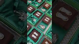 A bespoke hamper featuring our signature Lakshmi Charan and Safa Ganesha ✨ #gifthamper #wedding