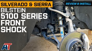 20192024 4WD Silverado & Sierra 1500 Bilstein B8 5100 Series Front Shock Review & Install