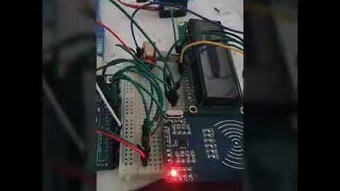 Rfid arduino and servomotor